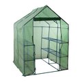 Miracle-Gro Bond Manufacturing Green 76.7 in. H X 56.3 in. W Walk-In Greenhouse 63537